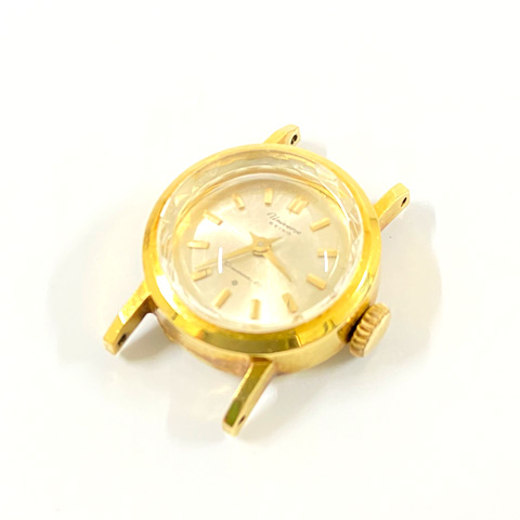 K18　750　SEIKO　セイコー　手巻き　レディース　腕時計
