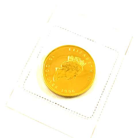 K24　純金　メイプルリーフ　金貨　コイン