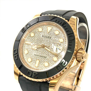 ROLEX　ロレックス　ヨットマスター　パヴェダイヤモンド　116655　メンズ腕時計