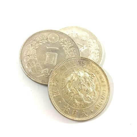 古銭　一円銀貨　1円銀貨　シルバーコイン　明治銀貨　アンティークコイン