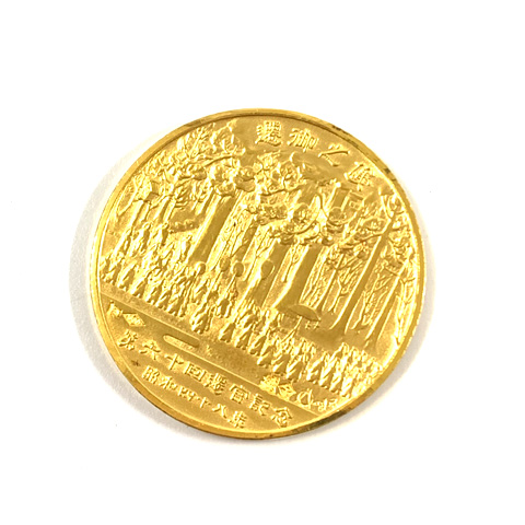 K24　純金　記念メダル　ゴールド　コイン　貴金属　金メダル