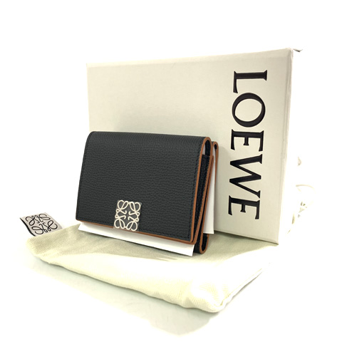 Loewe　ロエベ　アナグラム　コンパクトウォレット　財布　トライフォールド