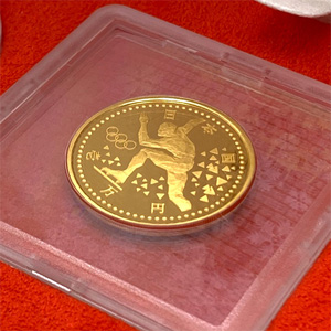 長野オリンピック冬季競技大会　一万円金貨　純金　コイン　K24　平成10年