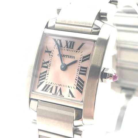 Cartier　カルティエ　タンク　フランセーズ　シェル　レディース腕時計