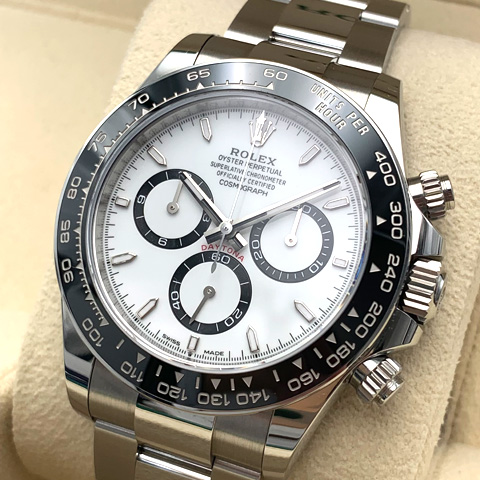 ROLEX　ロレックス　126500LN　コスモグラフ　デイトナ　白文字盤