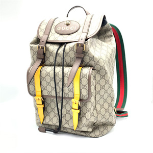 gucci　グッチ　GGスプリーム　リュックサック　キャットヘッド